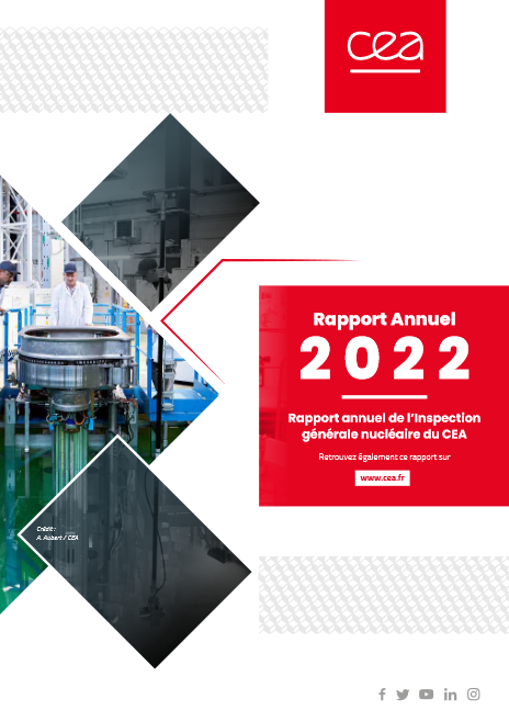 Rapport 2022 de l'inspection générale nucléaire du CEA