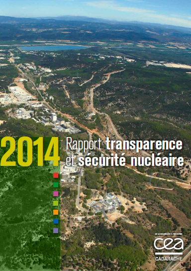 Rapport TSN 2014, CEA Cadarache