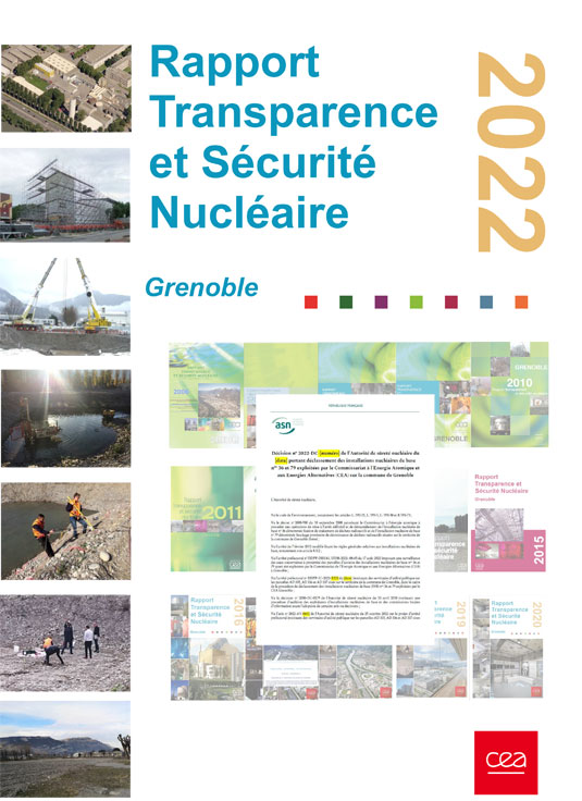 Rapport TSN 2022, CEA Grenoble