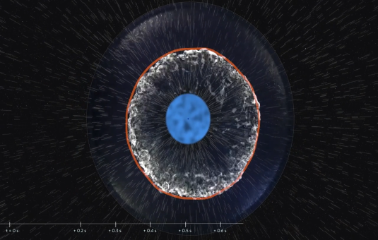 Comment explose une étoile en supernova ?