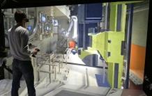 Salle immersive en réalité virtuelle pour le démantèlement nucléaire