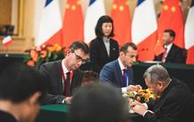 L’Administrateur général du CEA accompagne le Président de la République lors de son déplacement en Chine