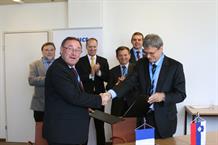 Signature de l'accord ICERR entre le CEA et la Tunisie