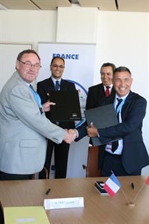 Signature de l'accord ICERR entre le CEA et la Tunisie