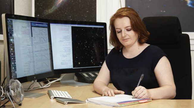 Laure Ciesla est post-doctorante à l’Institut de recherche sur les lois fondamentales de l’Univers au CEA