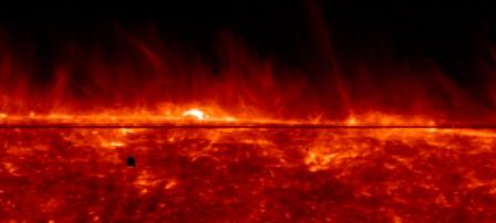 La surface du Soleil selon les données de la mission spatiale IRIS