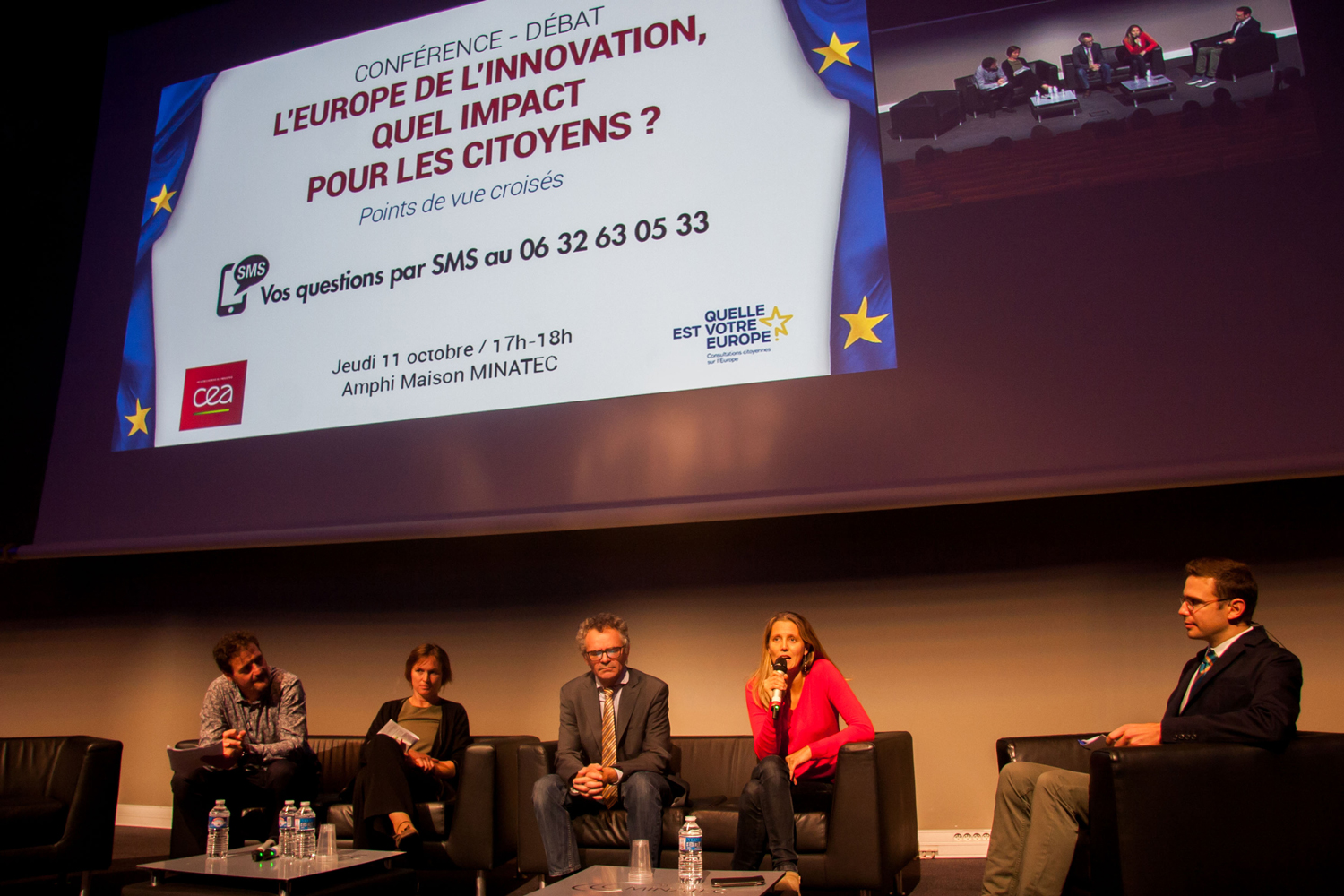 Espace Presse L Europe Et La Recherche En Debat Au Cea A Grenoble