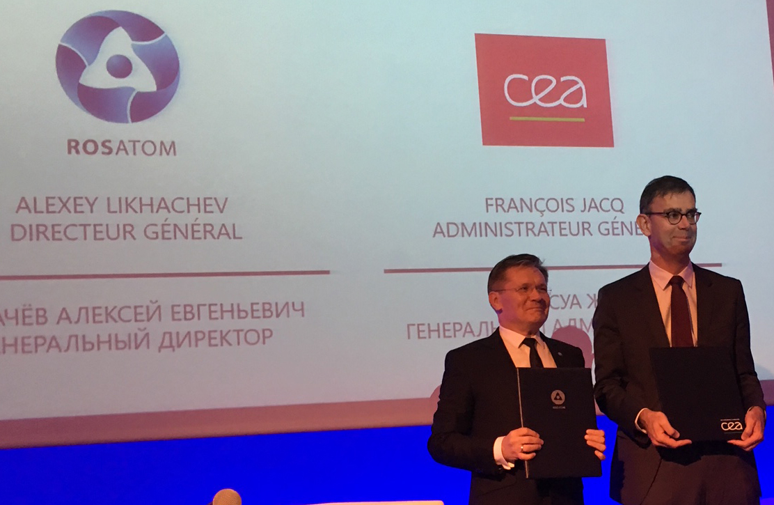 Le CEA et ROSATOM renforcent leur coopération dans la filière nucléaire