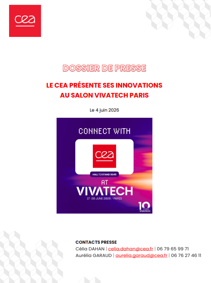Le CEA présente ses innovations au salon VivaTech Paris