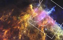 La « Tête de Cheval » vue par Herschel et Hubble
