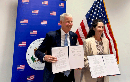 Franco American Cooperation: CEA and the U.S. Department of Energy (DOE) Strengthen Partnership on the International DUNE Experiment