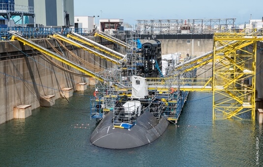 Démarrage de la chaufferie nucléaire du sous-marin nucléaire d’attaque (SNA) Duguay-Trouin