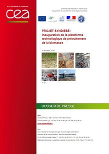 Inauguration de la plateforme technologique de prétraitement de la biomasse
